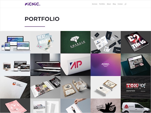 picnic portfolio page