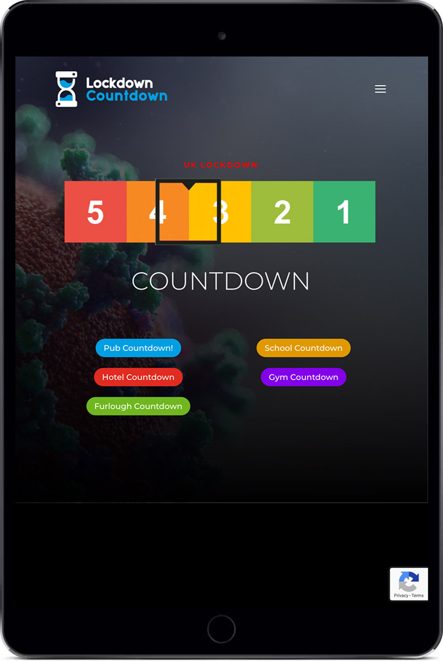 lockdown countdown ipad