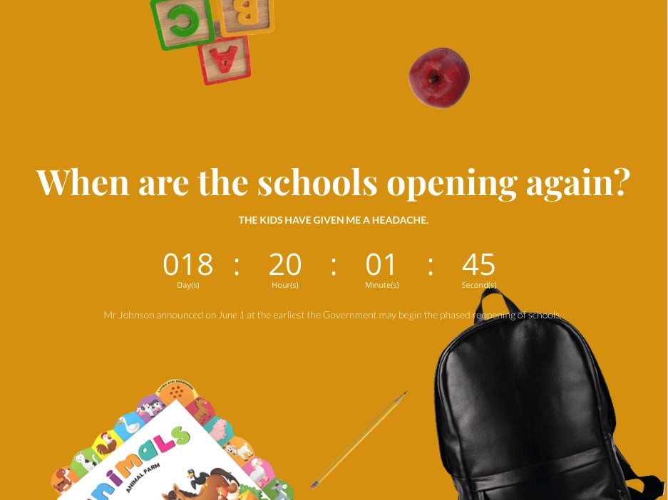 school countdown