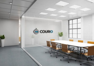 1 courio Office Logo Mockup