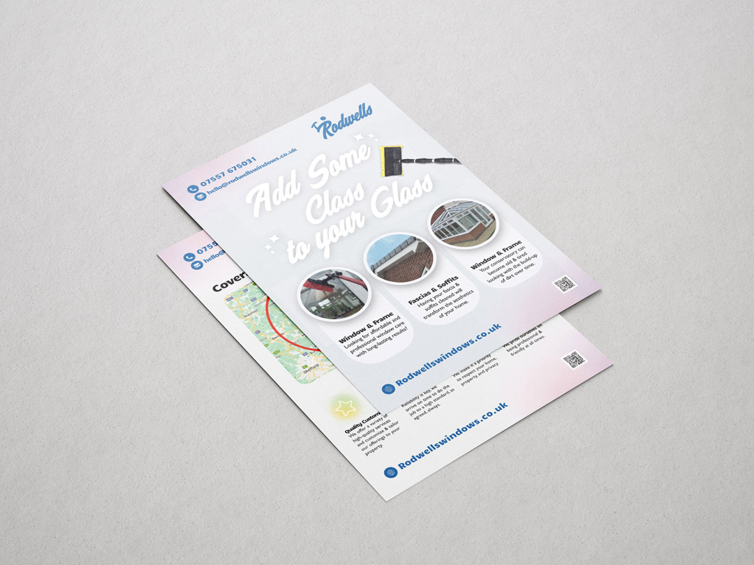 rodwell leaflet A Free A5 Flyer Mockup 4